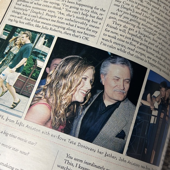 JENNIFER ANISTON ROLLING STONES VINTAGE MAGAZINE MAR 1999 ISSUE 807 LIMP BIZKIT - Picture 12 of 16